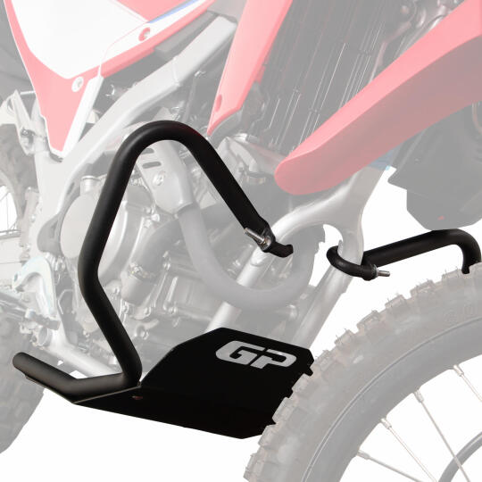 GP Kompozit Honda CRF250L 2013-2025 Uyumlu Karter ve Motor Koruma Demiri Siyah - 5