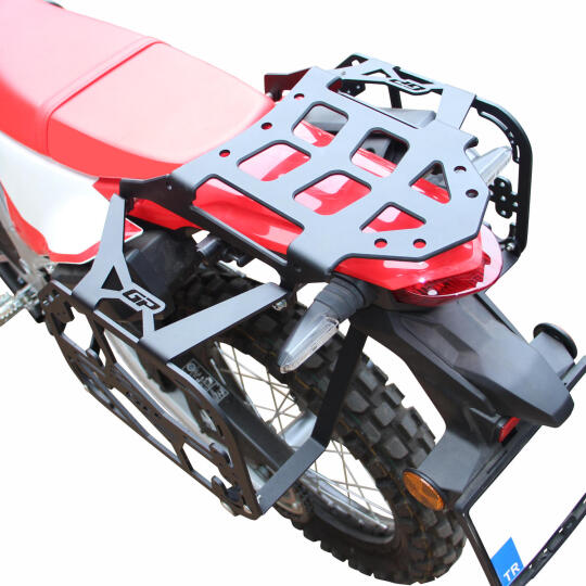 GP Kompozit Honda CRF250L 2023-2025 Uyumlu Yan Çanta Demiri Siyah - 3
