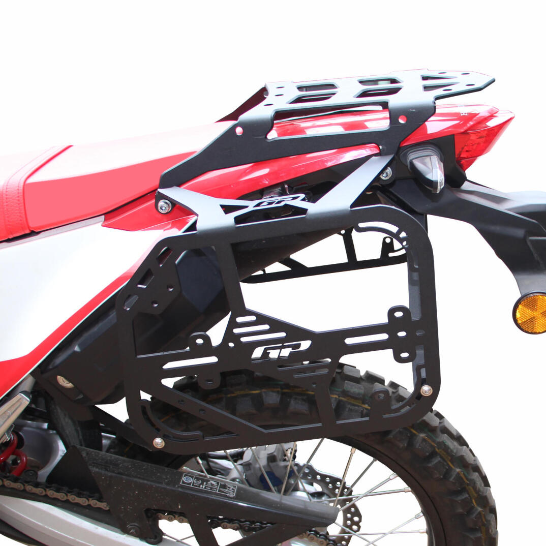 GP Kompozit Honda CRF250L 2023-2025 Uyumlu Yan Çanta Demiri Siyah - 5