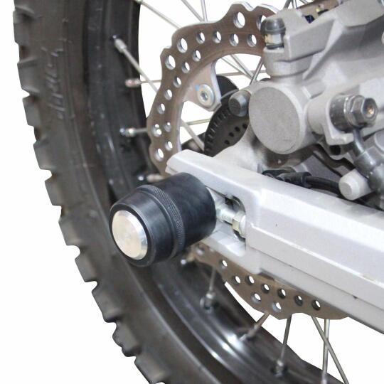 GP Kompozit Honda CRF250L / CRF 250 Rally 2023-2025 Uyumlu Aks Koruma Takozu Siyah - 4