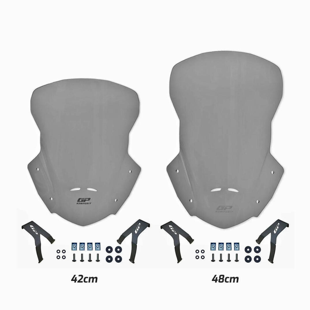 GP Kompozit Honda CRF250L / CRF300L 2013-2020 Uyumlu Tur Camı Füme - 1