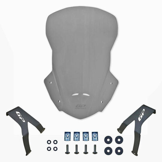 GP Kompozit Honda CRF250L / CRF300L 2013-2020 Uyumlu Tur Camı Füme - 5