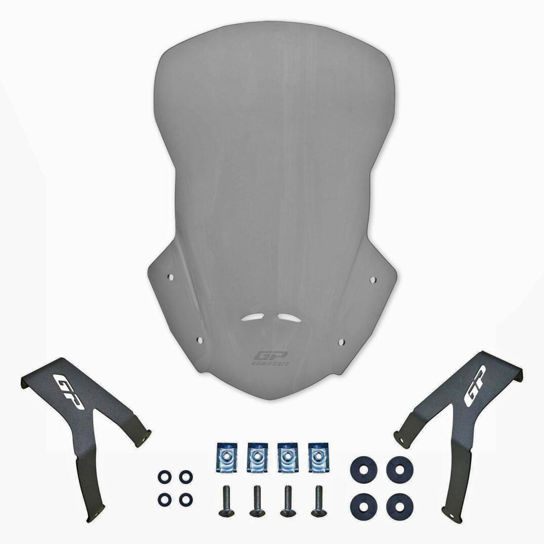 GP Kompozit Honda CRF250L / CRF300L 2013-2020 Uyumlu Tur Camı Füme - 5