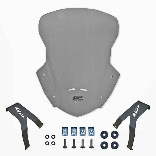 GP Kompozit Honda CRF250L / CRF300L 2013-2020 Uyumlu Tur Camı Füme - 6