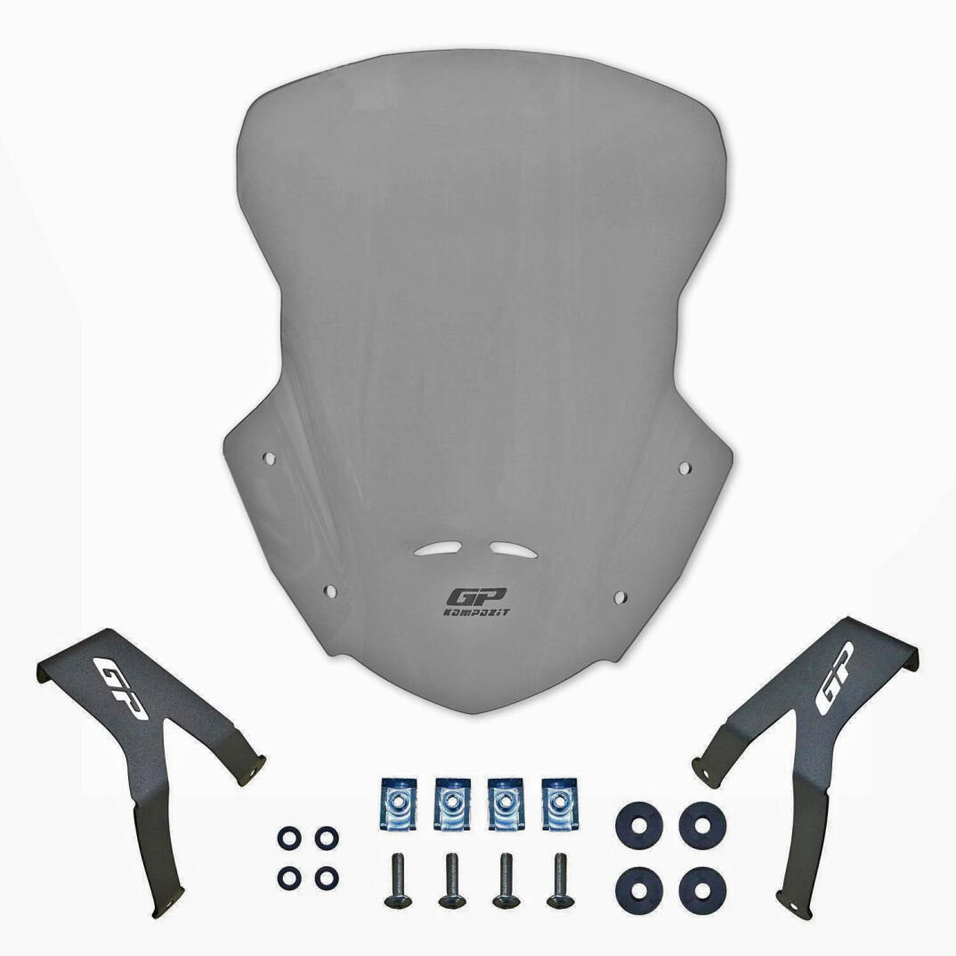 GP Kompozit Honda CRF250L / CRF300L 2013-2020 Uyumlu Tur Camı Füme - 6