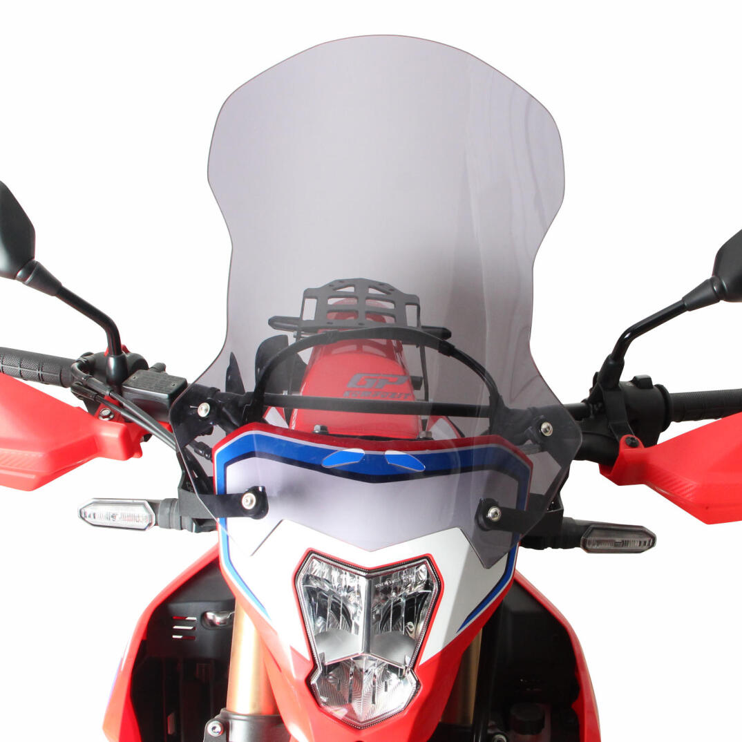 GP Kompozit Honda CRF250L / CRF300L 2023-2025 Uyumlu Ön Cam Füme - 2