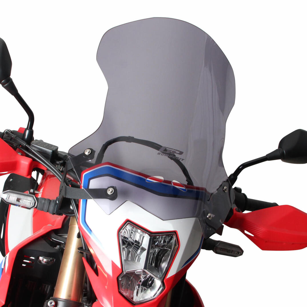 GP Kompozit Honda CRF250L / CRF300L 2023-2025 Uyumlu Ön Cam Füme - 3