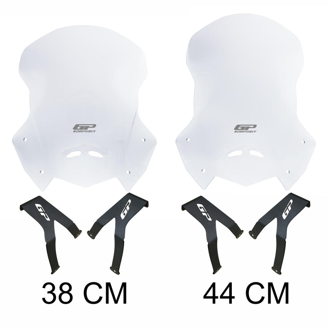 GP Kompozit Honda CRF250L / CRF300L 2023-2025 Uyumlu Ön Cam Şeffaf - 1