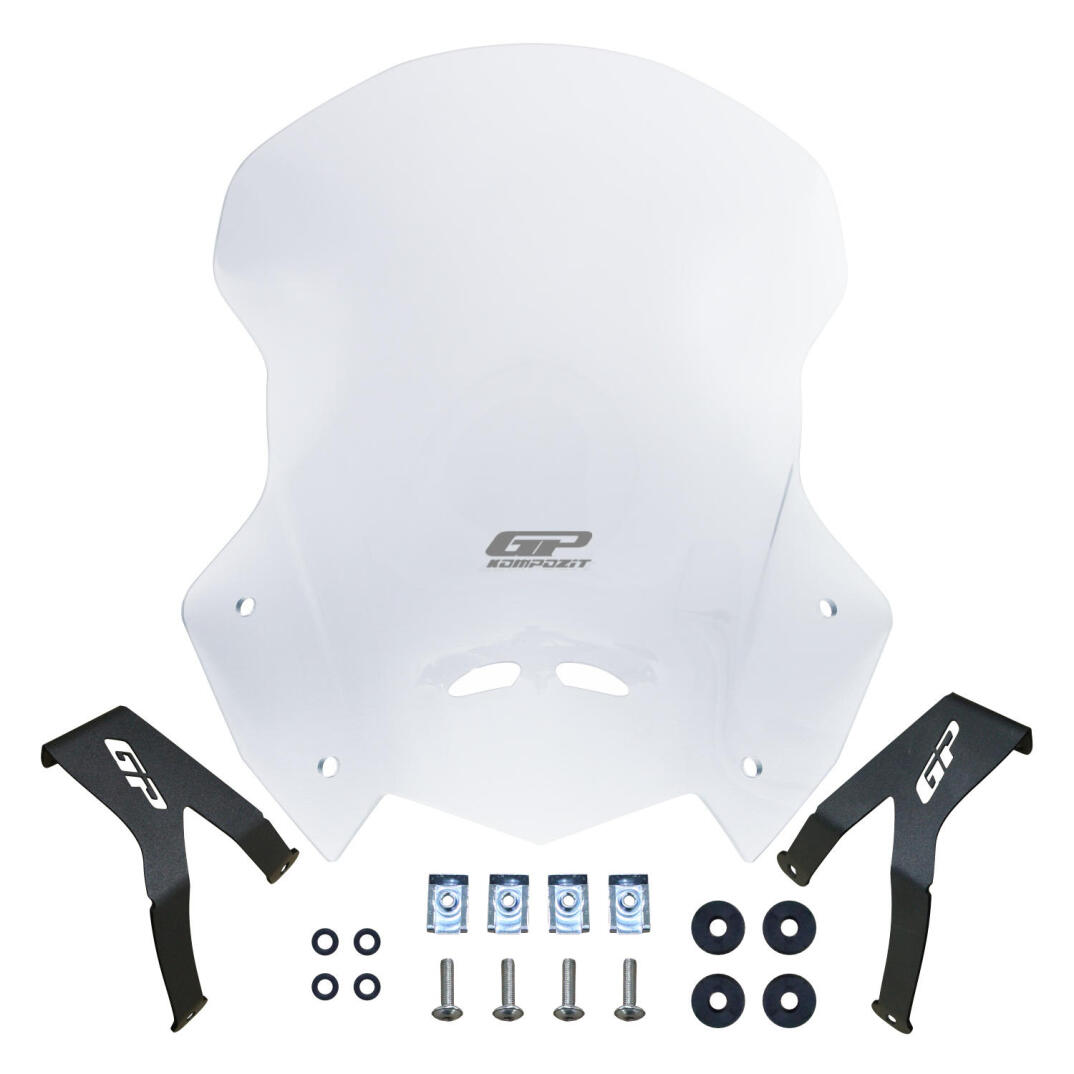 GP Kompozit Honda CRF250L / CRF300L 2023-2025 Uyumlu Ön Cam Şeffaf - 7