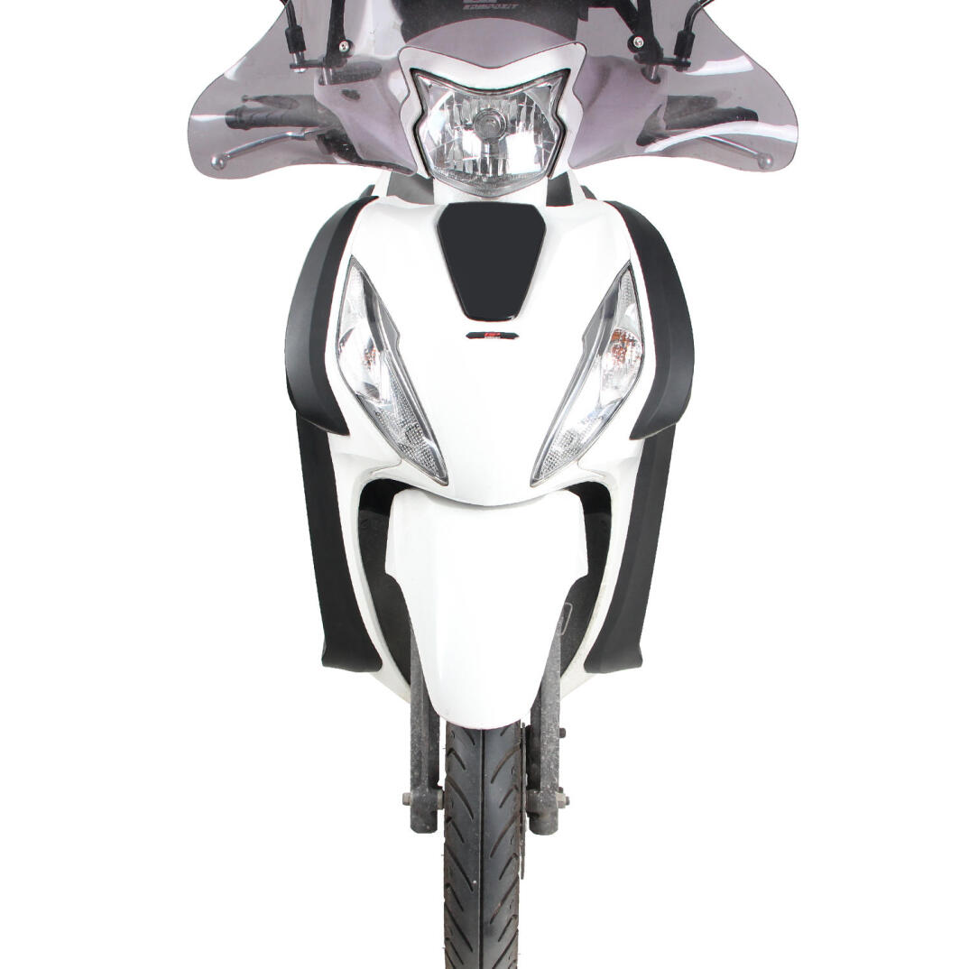 GP Kompozit Honda Dio 2021-2025 Uyumlu Bacak Koruma Siyah - 3