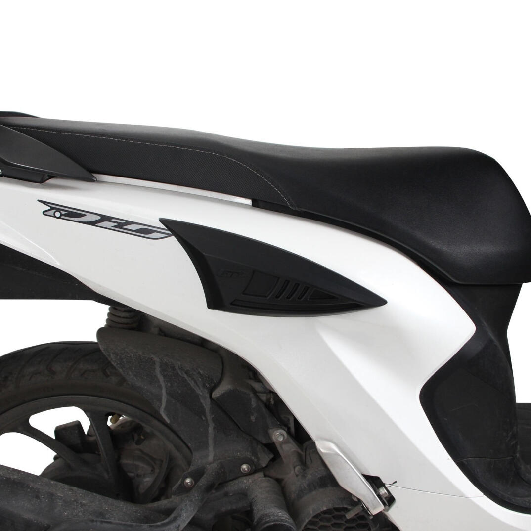 GP Kompozit Honda Dio 2021-2025 Uyumlu Bacak ve Sele Altı Grenaj Koruma Seti Siyah - 4