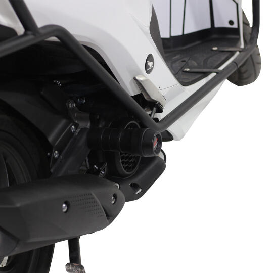 GP Kompozit Honda Dio 2021-2025 Uyumlu Egzoz Koruma Takozu Siyah - 3