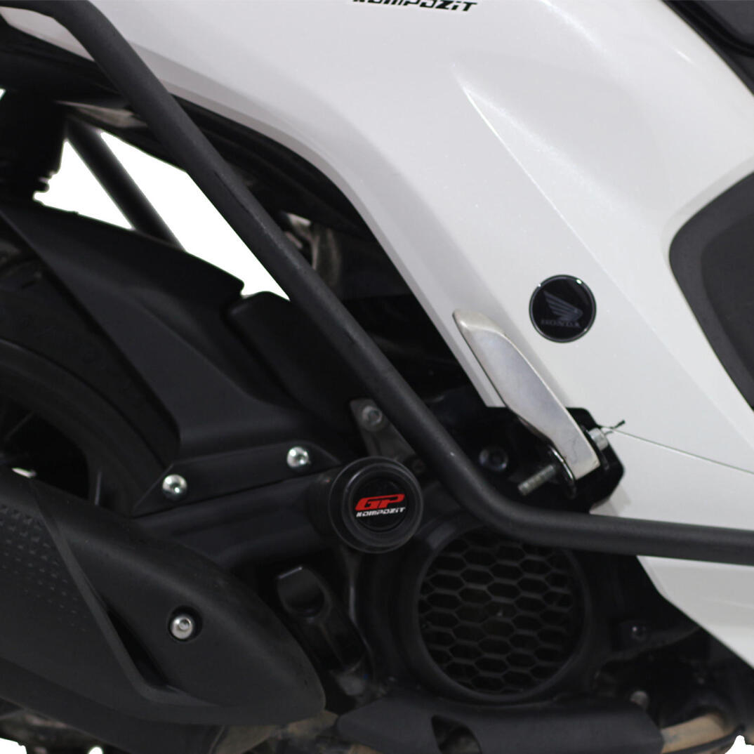 GP Kompozit Honda Dio 2021-2025 Uyumlu Egzoz Koruma Takozu Siyah - 4