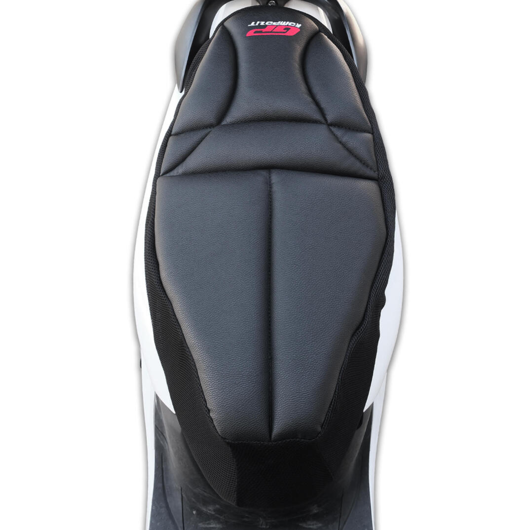 GP Kompozit Honda Dio 2021-2025 Uyumlu Fileli Motosiklet Konfor Sele Kılıfı Siyah - 3