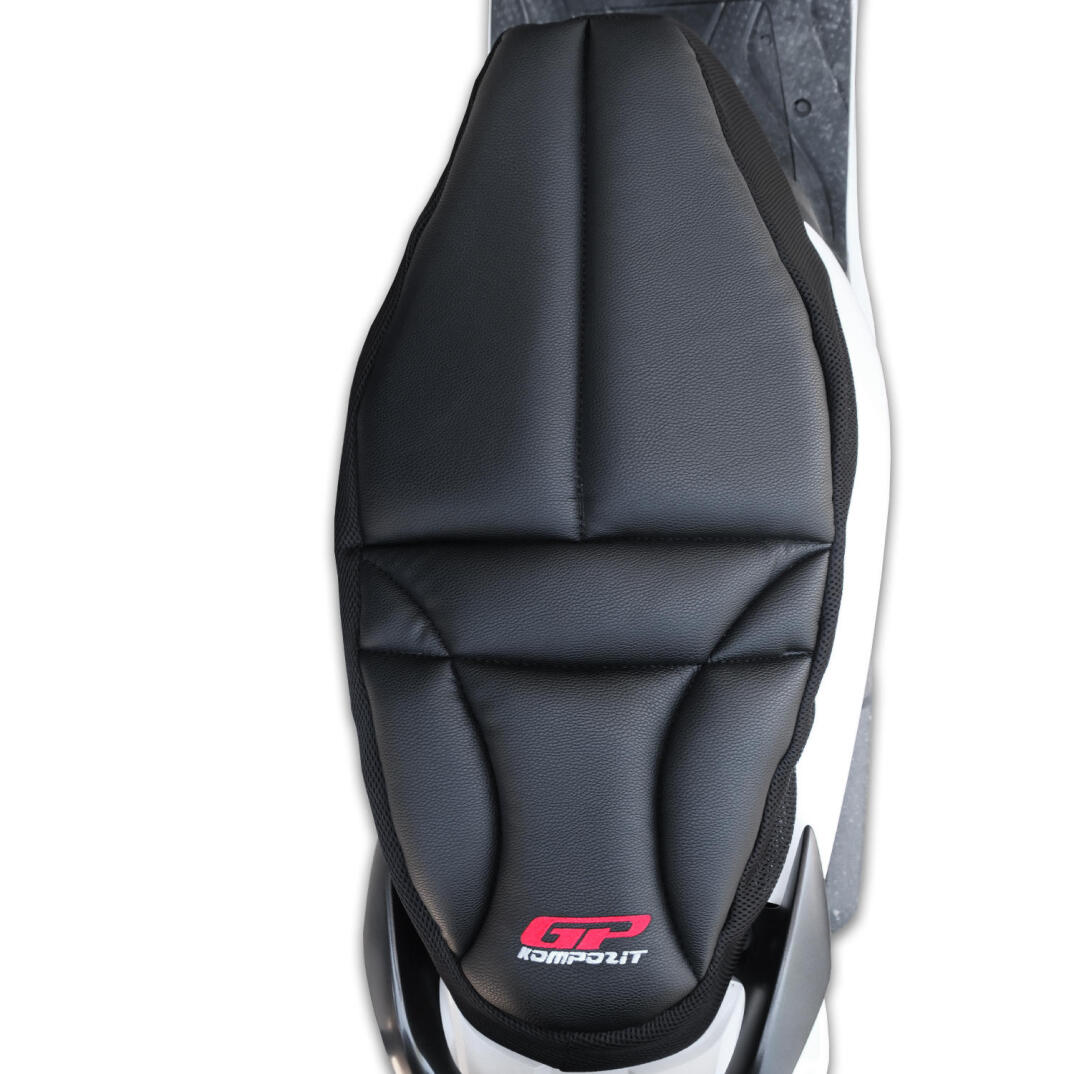 GP Kompozit Honda Dio 2021-2025 Uyumlu Fileli Motosiklet Konfor Sele Kılıfı Siyah - 4