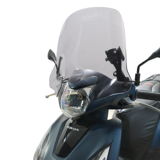 GP Kompozit Honda Dio 2021-2025 Uyumlu Kısa Ön Cam Füme - 3
