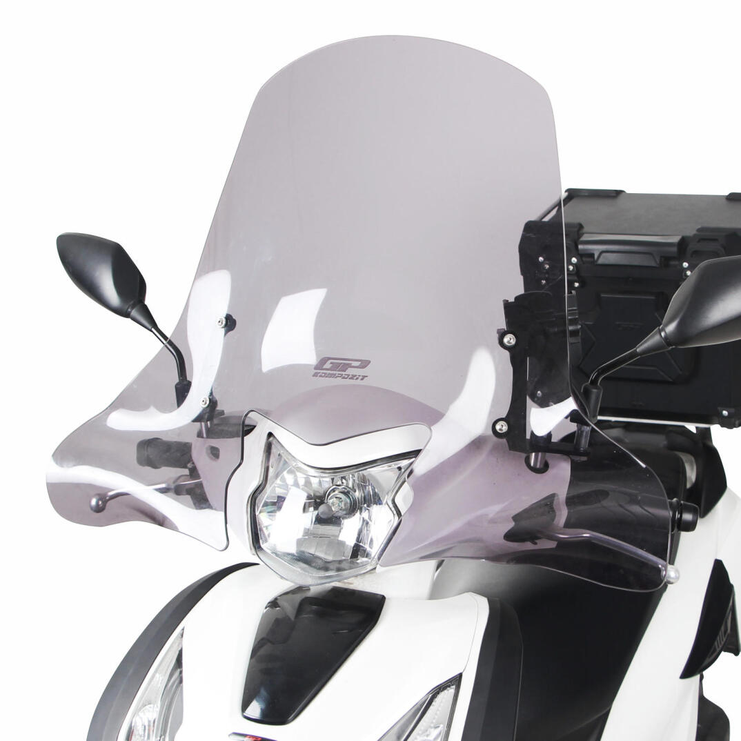 GP Kompozit Honda Dio 2021-2025 Uyumlu Ön Cam Füme - 4