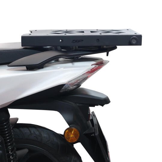 GP Kompozit Honda Dio 2021-2025 Uyumlu Pratik Tak-Çıkar Kızaklı Arka Çanta Demiri Siyah - 4