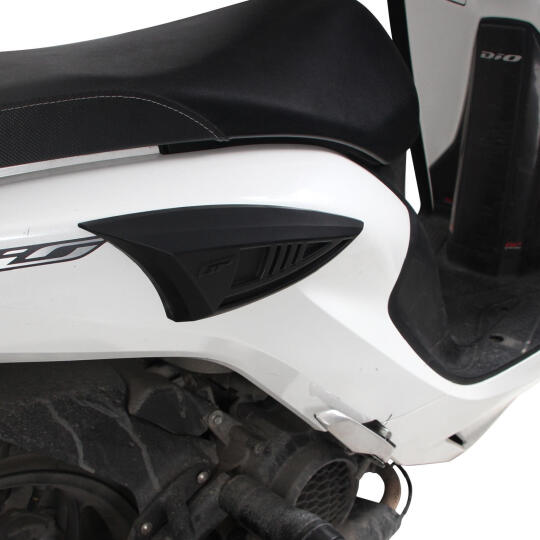 GP Kompozit Honda Dio 2021-2025 Uyumlu Sele Altı Grenaj Koruma Siyah - 4