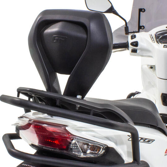 GP Kompozit Honda Dio 2021-2025 Uyumlu Sissy Bar Siyah - 6