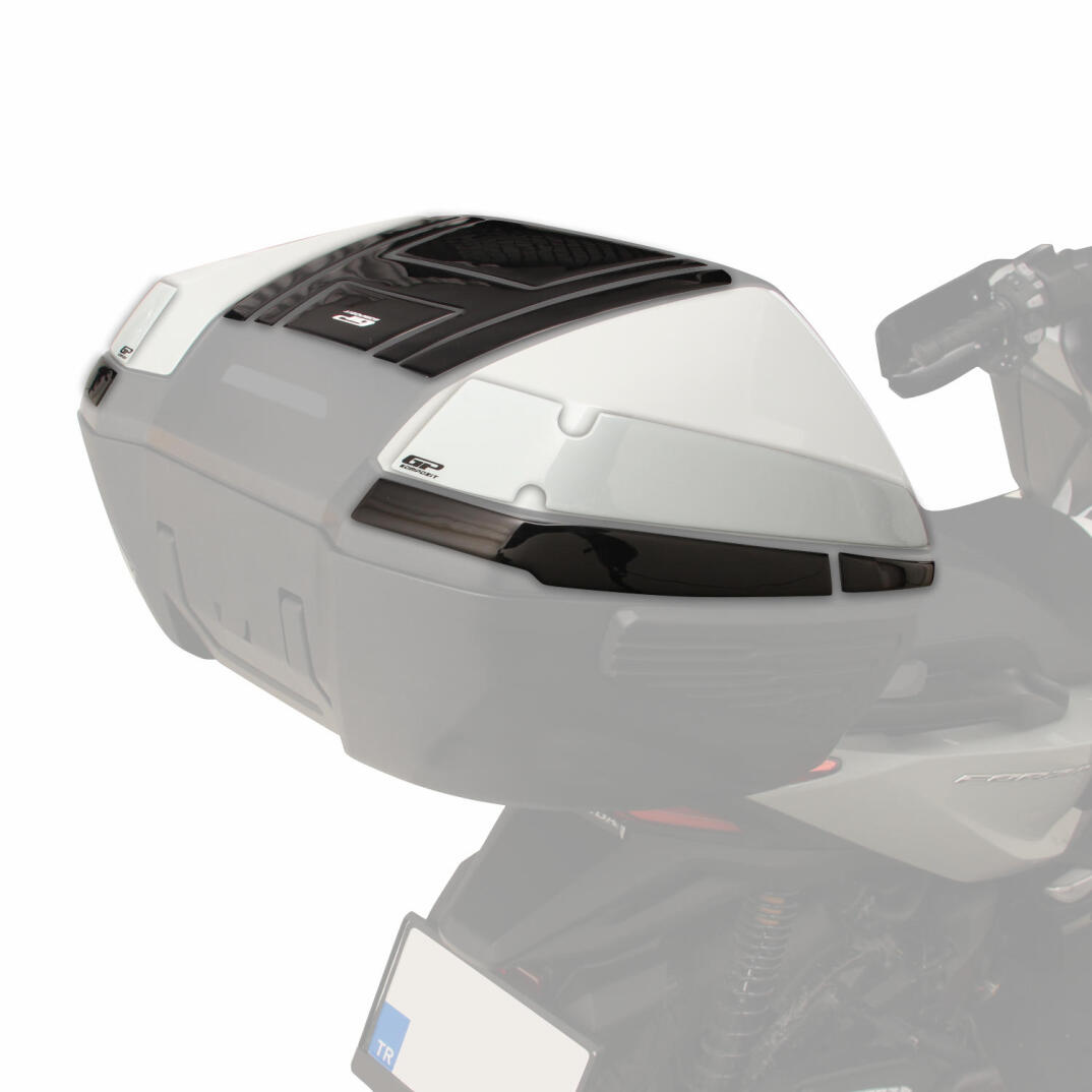 GP Kompozit Honda Forza 250 2018-2026 Uyumlu Çanta Pad Seti Gri - 5