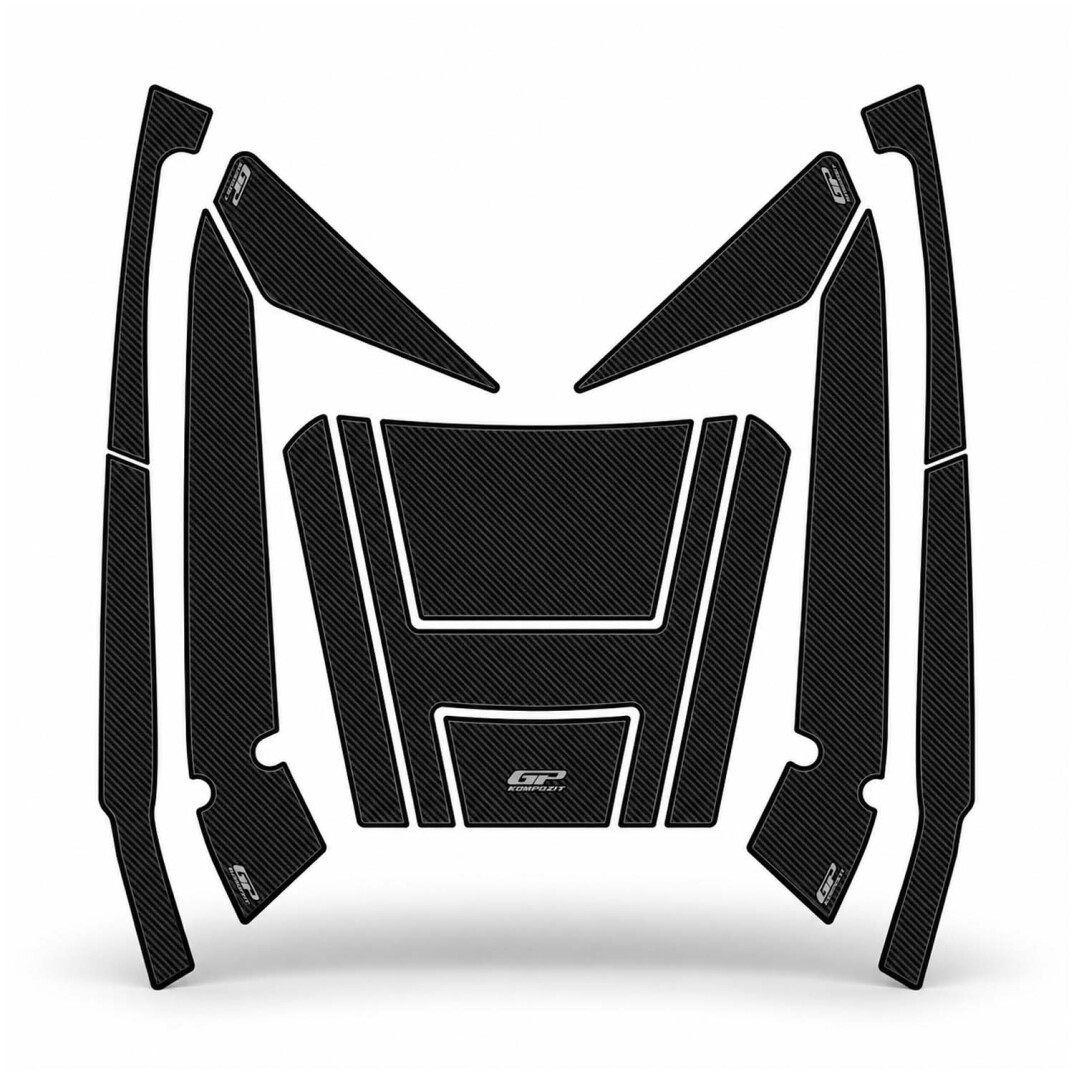 GP Kompozit Honda Forza 250 2018-2026 Uyumlu Çanta Pad Seti Karbon - 1