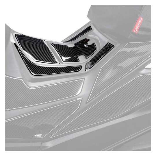 GP Kompozit Honda Forza 250 2018-2026 Uyumlu Tank Pad karbon - 6