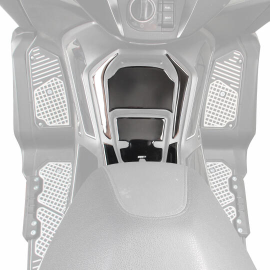 GP Kompozit Honda Forza 250 2018-2026 Uyumlu Yeni Seri Tank Pad Gri - 3