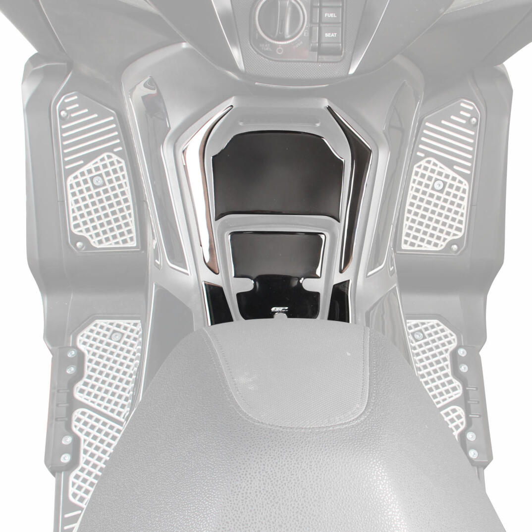 GP Kompozit Honda Forza 250 2018-2026 Uyumlu Yeni Seri Tank Pad Gri - 3