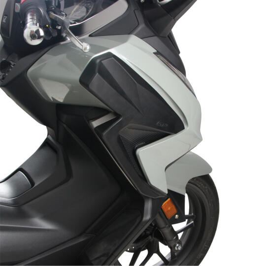 GP Kompozit Honda Forza 250 2021-2022 Uyumlu Bacak Koruma Siyah - 3
