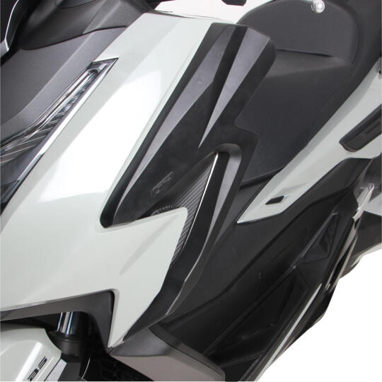 GP Kompozit Honda Forza 250 2021-2022 Uyumlu Bacak Koruma Siyah - 4