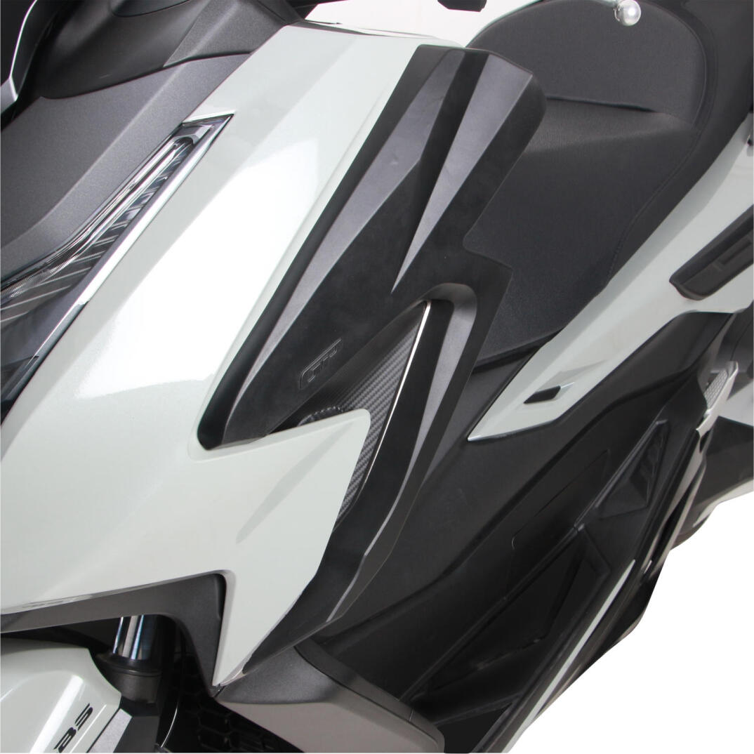 GP Kompozit Honda Forza 250 2021-2022 Uyumlu Bacak Koruma Siyah - 4