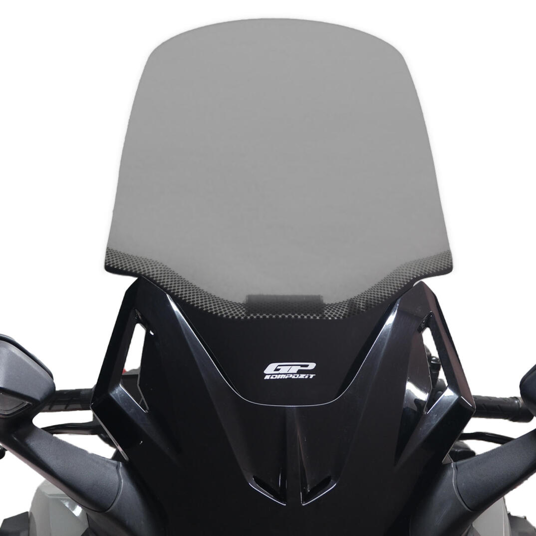 GP Kompozit Honda Forza 250 2021-2026 Uyumlu Baskılı Ön Tur Camı Füme - 2