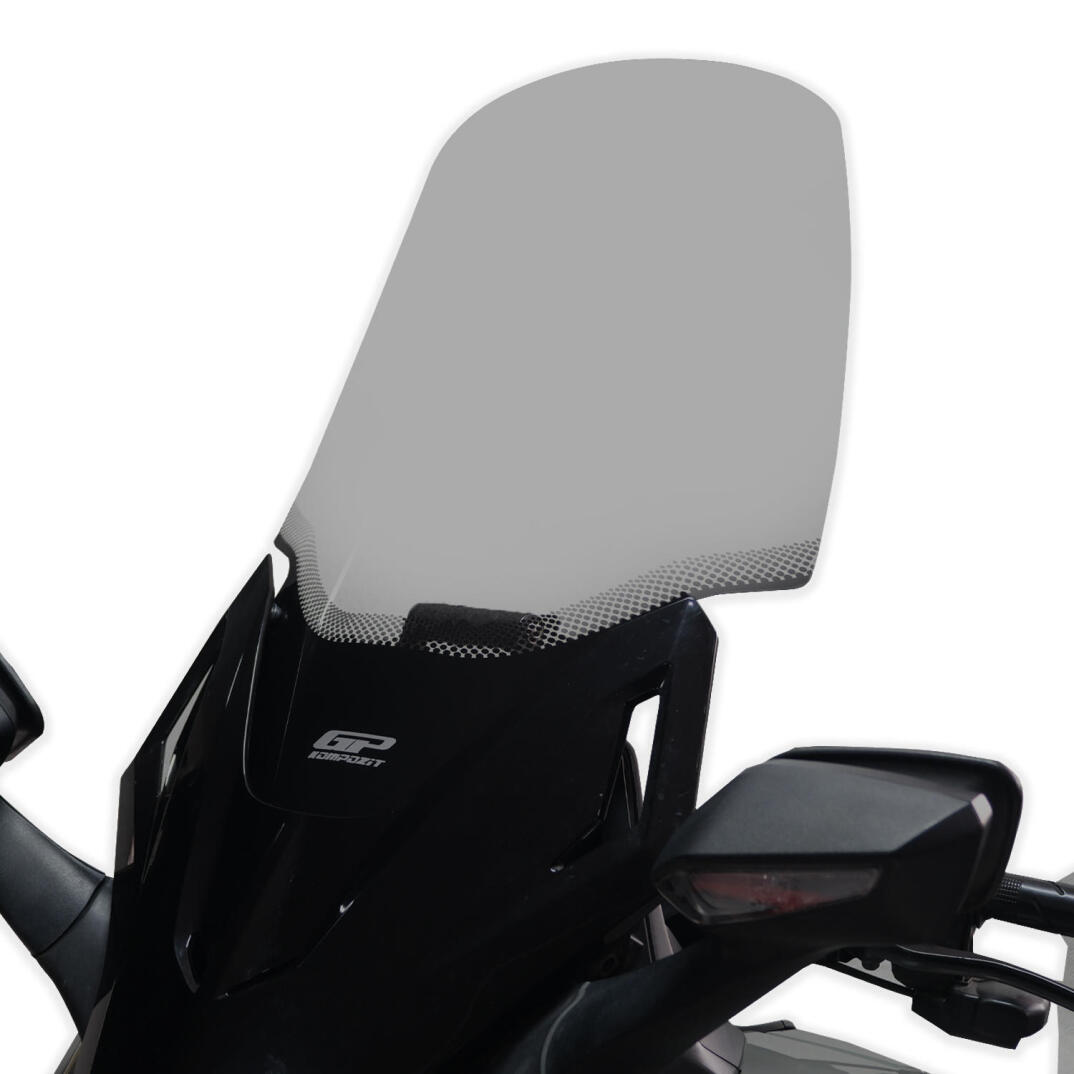 GP Kompozit Honda Forza 250 2021-2026 Uyumlu Baskılı Ön Tur Camı Füme - 3