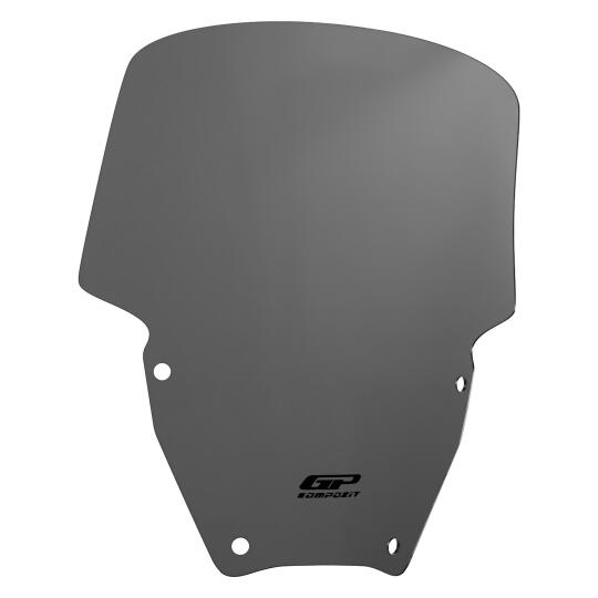 GP Kompozit Honda Forza 250 2021-2026 Uyumlu Spor Ön Cam Gri (1)