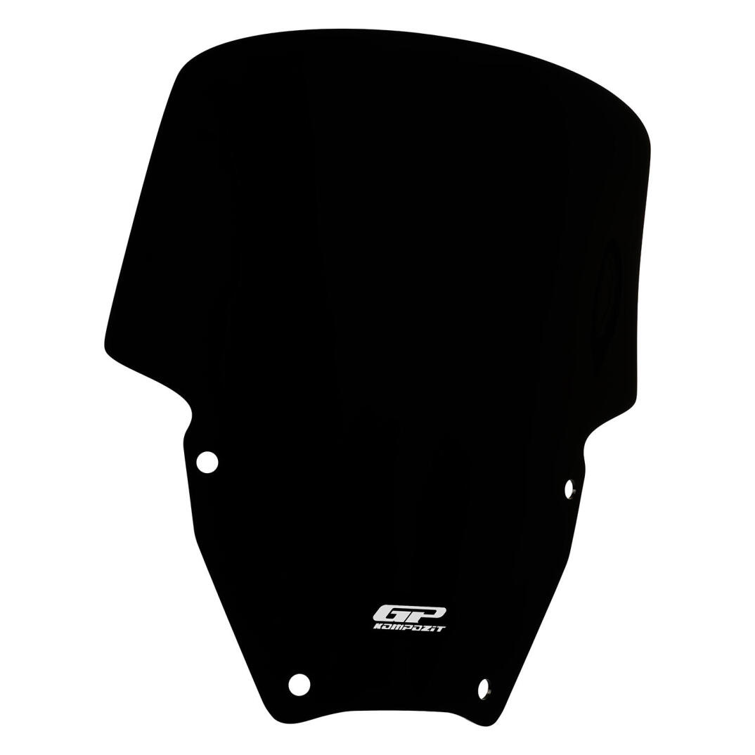 GP Kompozit Honda Forza 250 2021-2026 Uyumlu Spor Ön Cam Siyah - 3