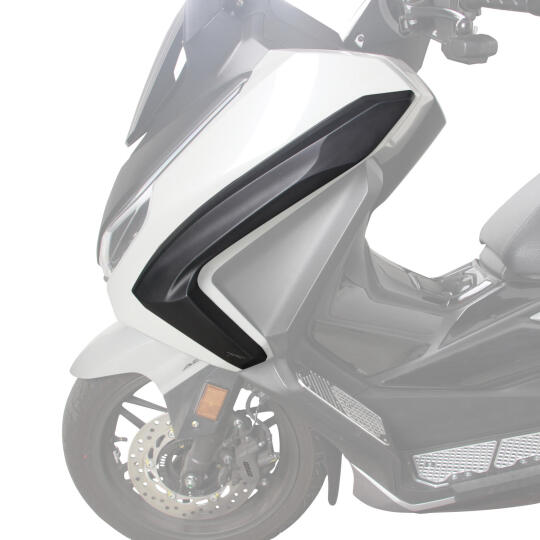 GP Kompozit Honda Forza 250 2023-2026 Uyumlu Üst Bacak Koruma Siyah - 3