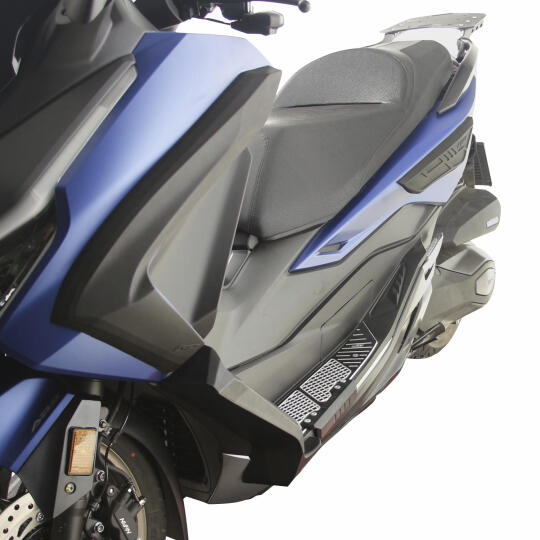 GP Kompozit Honda Forza 250 2023-2026 Uyumlu Üst/Alt Bacak ve Grenaj Koruma Seti Siyah (1)