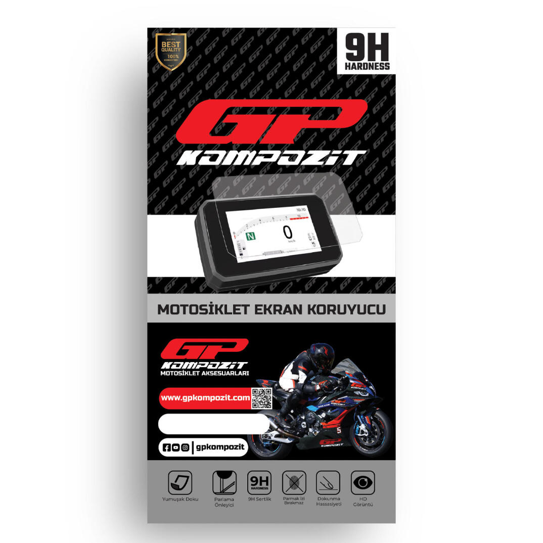 GP Kompozit Honda Forza 250 2025-2026 Uyumlu Motosiklet Ekran Koruyucu Şeffaf - 3