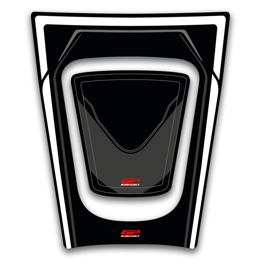GP Kompozit Honda Forza 300 2014-2017 Uyumlu Tank Pad Seti Siyah - 1