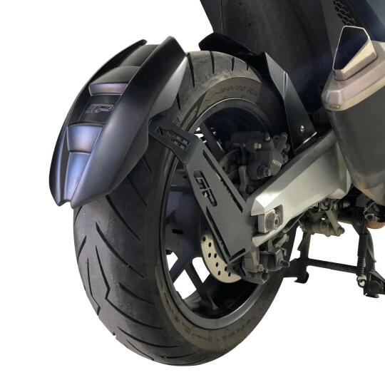 GP Kompozit Honda Forza 750 2021-2024 Uyumlu Arka Çamur Sıyırıcı Siyah (1)