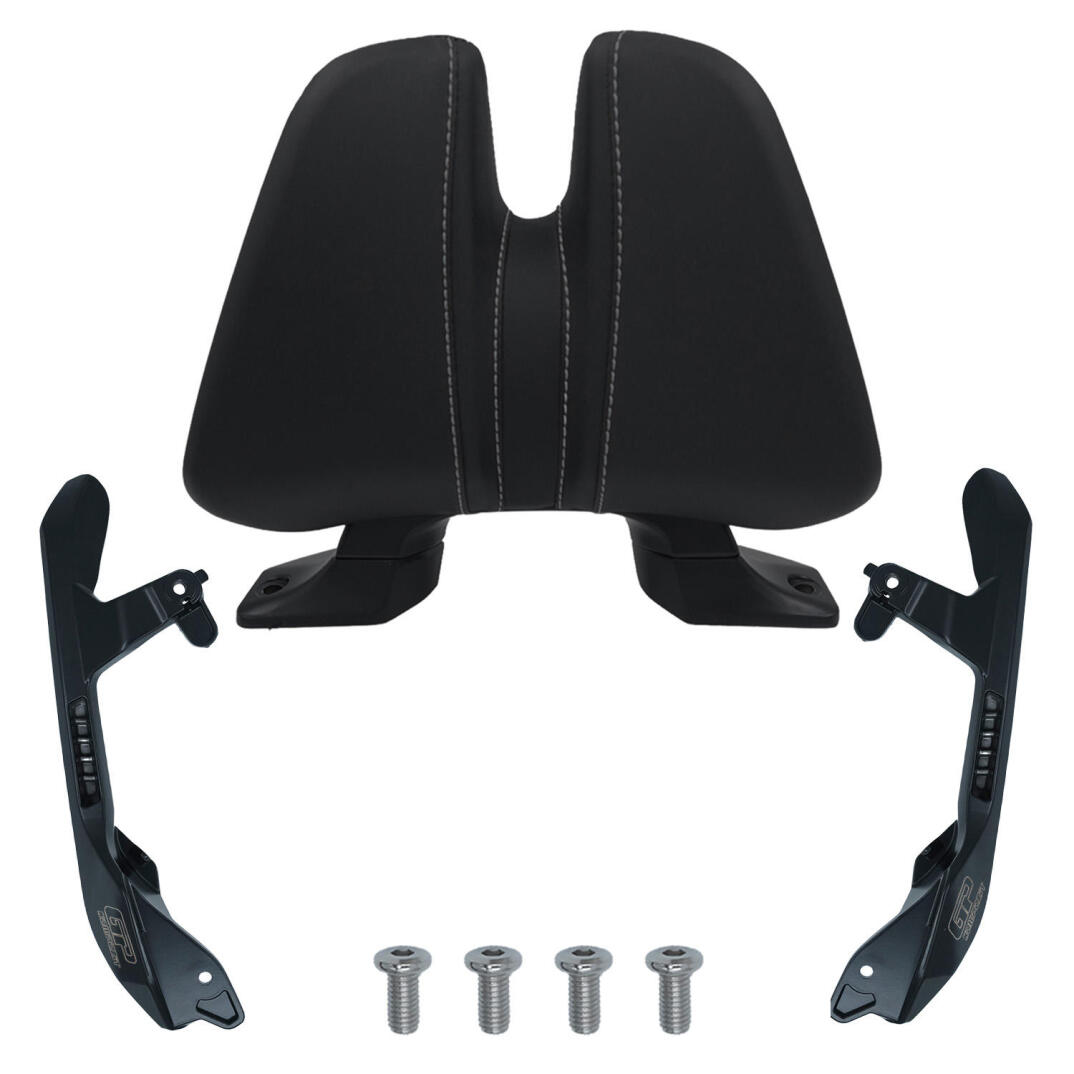 GP Kompozit Honda Forza 750 2021-2024 Uyumlu Dikişli Sissy Bar Siyah - 5