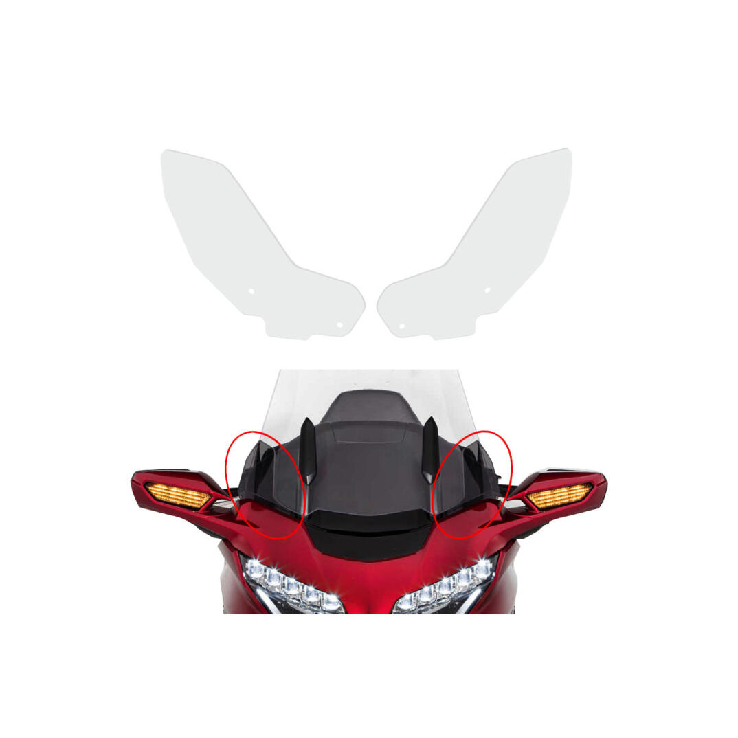 GP Kompozit Honda Gold Wing 2018-2023 Uyumlu Yan Deflektör Şeffaf - 2