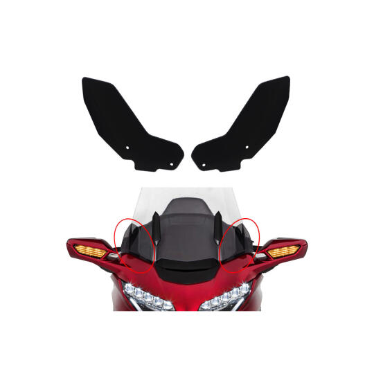 GP Kompozit Honda Gold Wing 2018-2023 Uyumlu Yan Deflektör Siyah (1)