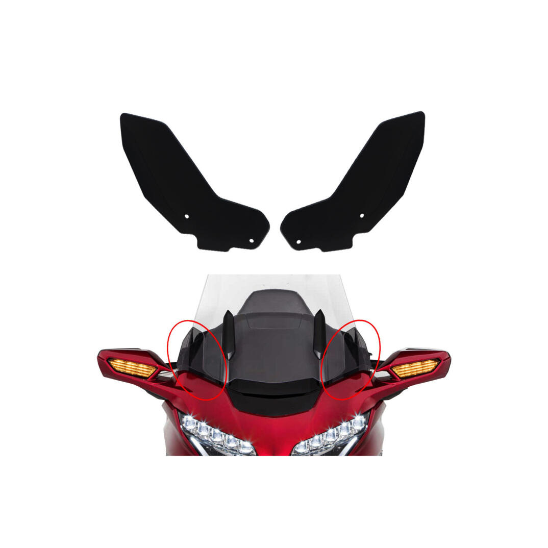 GP Kompozit Honda Gold Wing 2018-2023 Uyumlu Yan Deflektör Siyah - 2