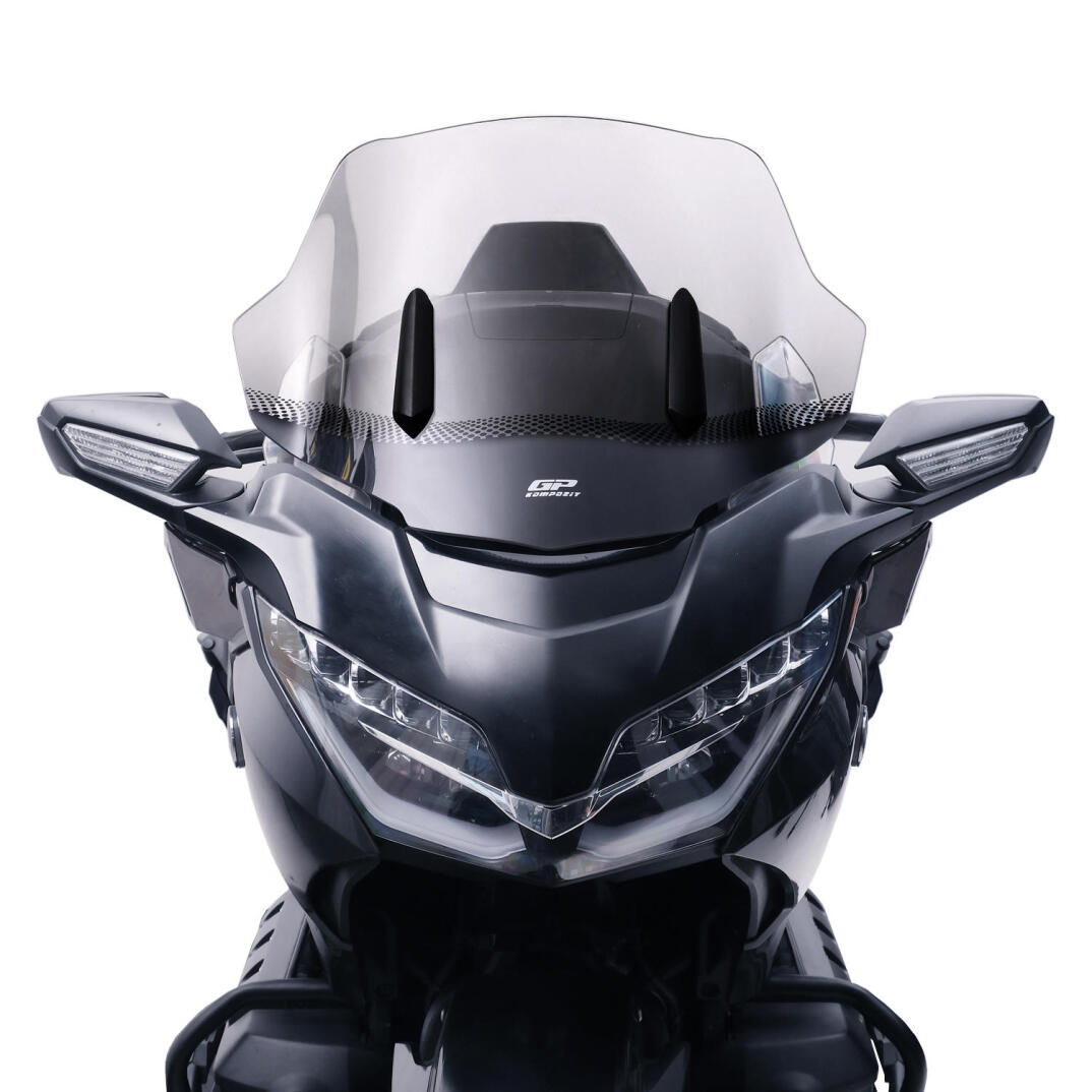 GP Kompozit Honda Gold Wing 2018-2025 Uyumlu Ön Tur Camı Füme - 2