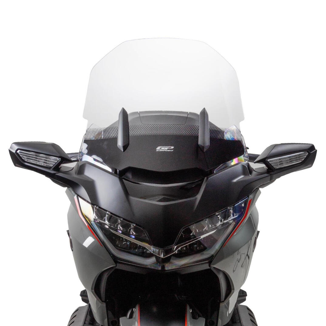 GP Kompozit Honda Gold Wing / Bagger 2018-2023 Uyumlu Baskılı Ön Cam Füme - 2