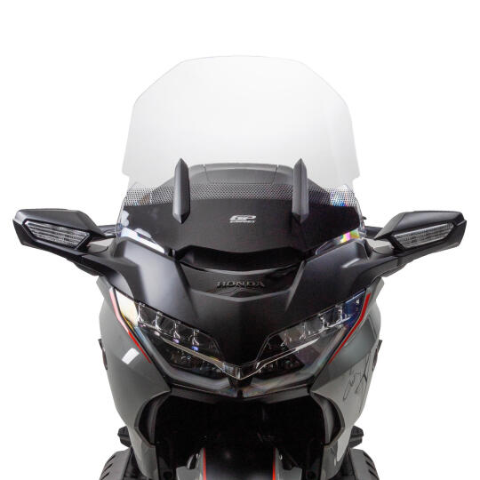 GP Kompozit Honda Gold Wing / Bagger 2018-2023 Uyumlu Baskılı Ön Cam Şeffaf (1)