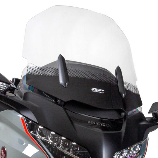 GP Kompozit Honda Gold Wing / Bagger 2018-2023 Uyumlu Baskılı Ön Cam Şeffaf - 3