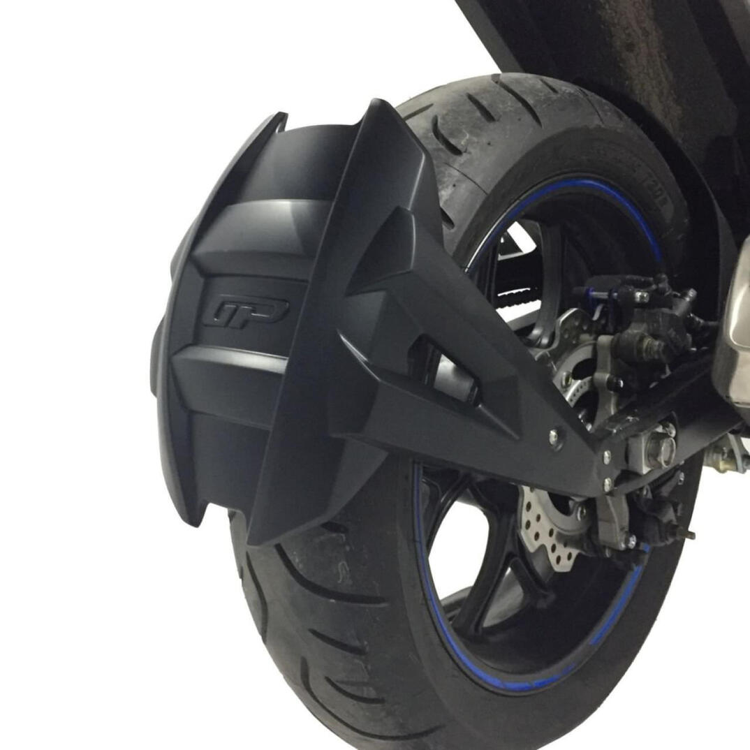GP Kompozit Honda NC 700 D Integra 2012-2013 Uyumlu Arka Çamur Sıyırıcı Siyah - 2